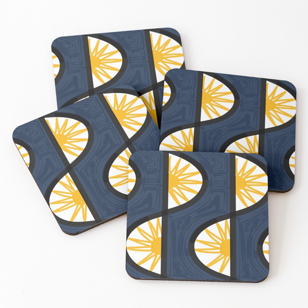 Item preview, Coasters (Set of 4) designed and sold by MCMXCV-PROJECT.