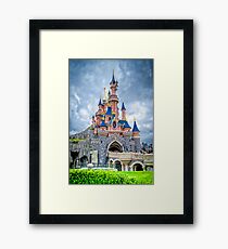 Sleeping Beauty's Castle Gerahmtes Wandbild