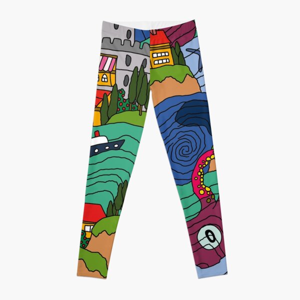 Ocean Mosaic Leggings