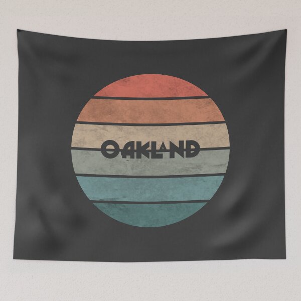 Item preview, Retro Sunset Oakland designed and sold by TyronMorgan.