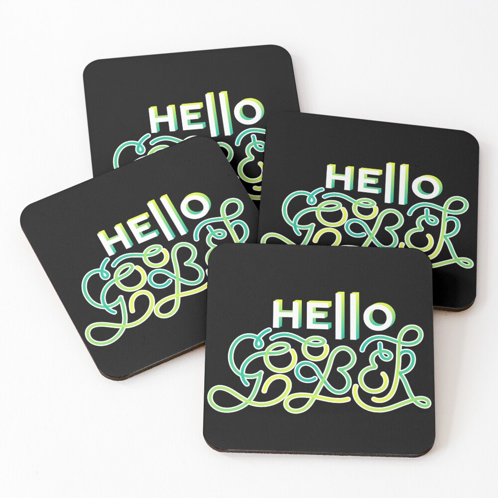 Item preview, Coasters (Set of 4) designed and sold by hellomalcolm.