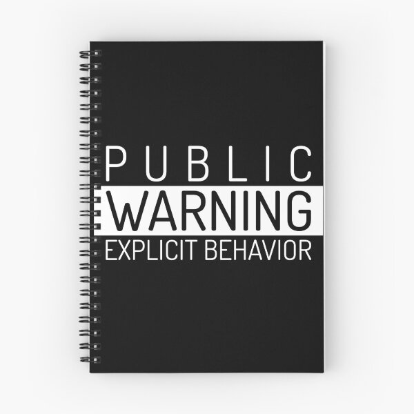 Item preview, Warning - Explicit Behaviour designed and sold by KauzSL.