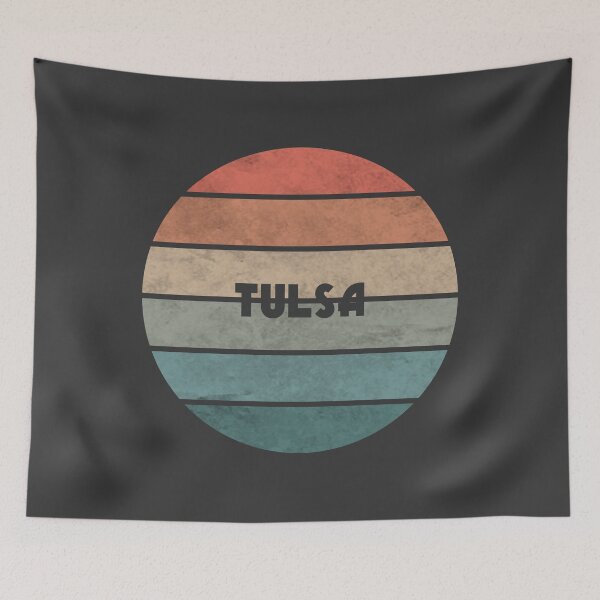 Item preview, Retro Sunset Tulsa designed and sold by TyronMorgan.
