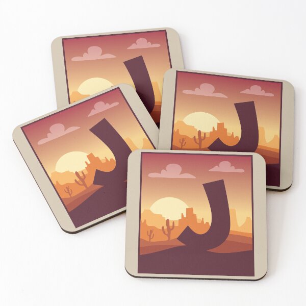 Item preview, Letter J - In The Desert designed and sold by pixelinga.