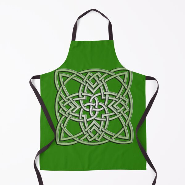 Item preview, Embossed Celtic Knot in greens designed and sold by Susan Segal.