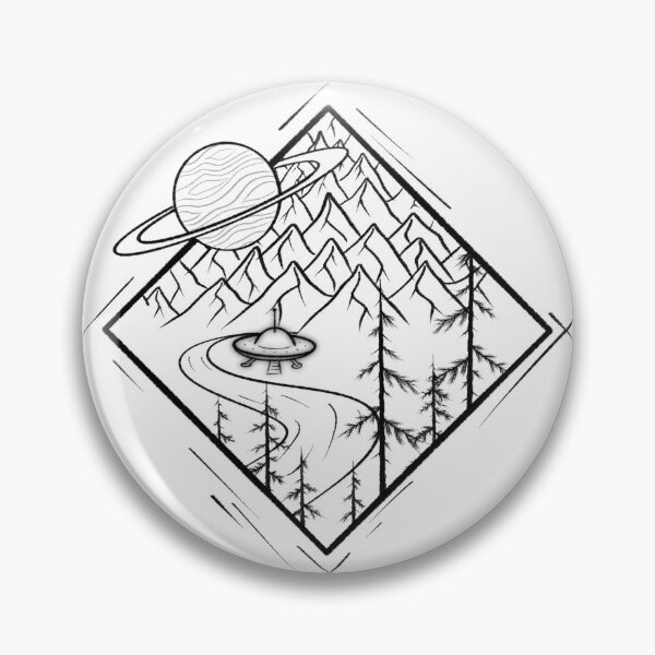 Item preview, Aliens Go Camping designed and sold by funkblast.