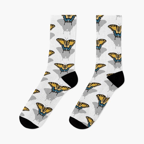 Item preview, Illustration Swallowtail Butterfly Flying Over Its Shadow designed and sold by grounds.
