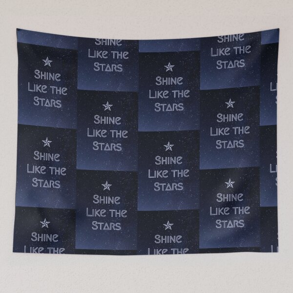 Item preview, Background stars emerald , shine like the stars gift , space saying designed and sold by Morinas.