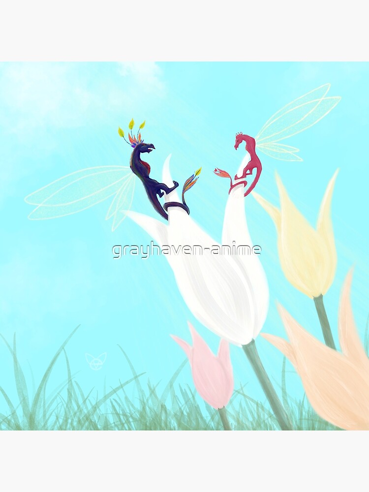 Dragonflies by grayhaven-anime