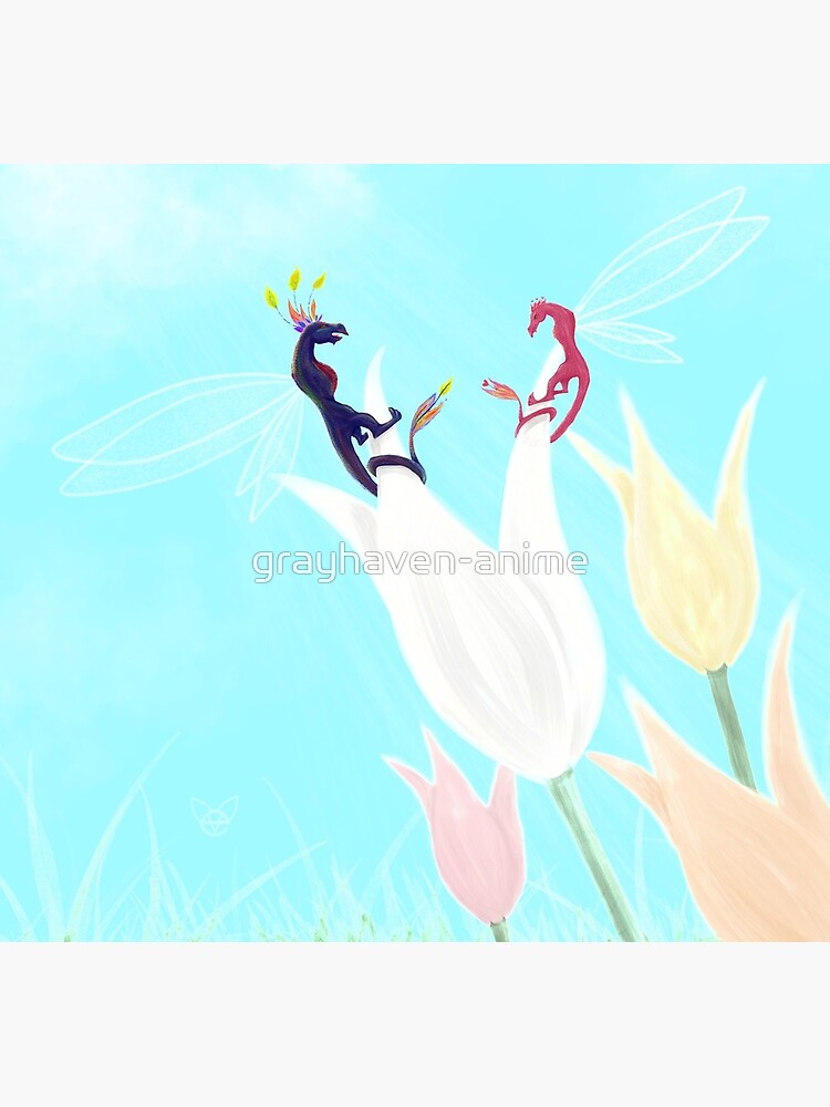 Dragonflies by grayhaven-anime