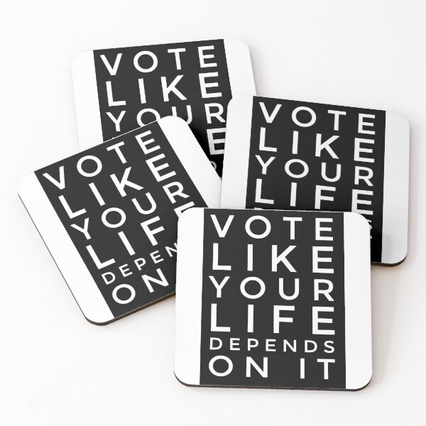 Item preview, Vote like your life depends on it designed and sold by joeroachex.