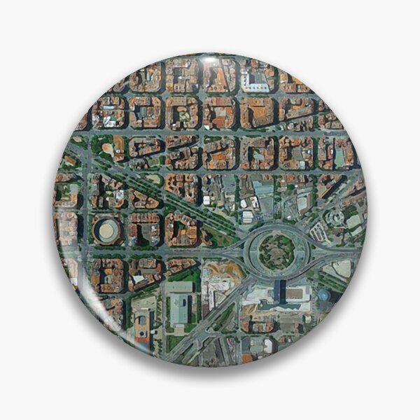 Item preview, Barcelona aerial view designed and sold by thomasjgaulton.