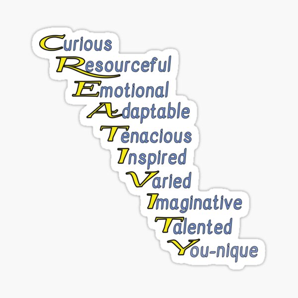 CREATIVITY Sticker