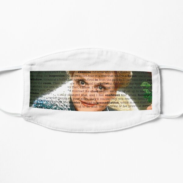 Murder She Wrote Quote Mask