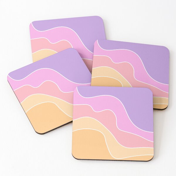 Item preview, Retro Pastel Waves designed and sold by ind3finite.