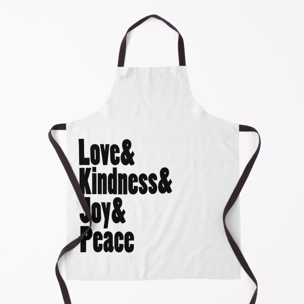 Item preview, Love Kindness Joy Peace | Black designed and sold by wordznart.