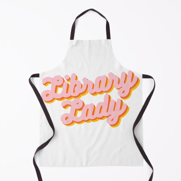 Item preview, Retro Library Lady Design in Pink, Yellow, & Orange designed and sold by WildeandCo.
