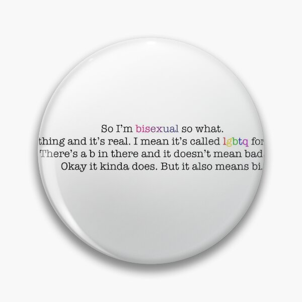 Item preview, Callie Torres I’m bisexual so what designed and sold by nathalycuriel.