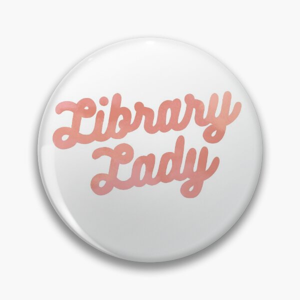 Item preview, Retro Library Lady Design in Pink Watercolor  designed and sold by WildeandCo.