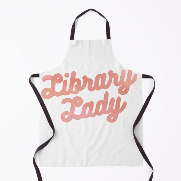 Item preview, Retro Library Lady Design in Pink Watercolor designed and sold by WildeandCo.