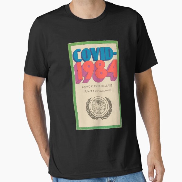 Artikel-Vorschau von Covid-1984 Neuartiges Orwellian T-Shirt / Aufkleber / Gesichtsmaske / etc Covid 1984, designt und verkauft von Chrishirts.