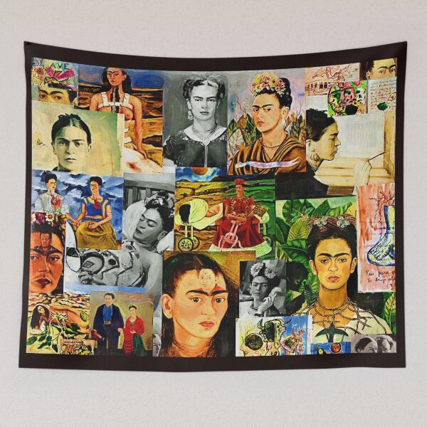 Item preview, Frida collage designed and sold by Madalena Lobao-Tello.