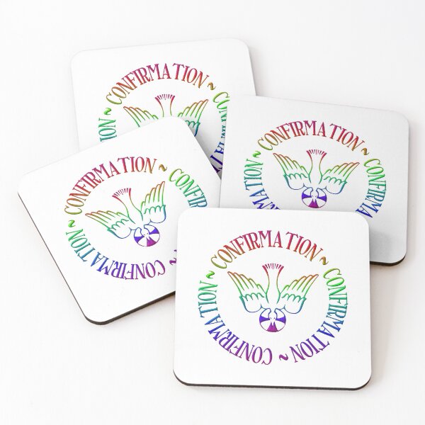 Item preview, Multicolored Sacrament of Confirmation Holy Spirit Symbol designed and sold by Artist4God.