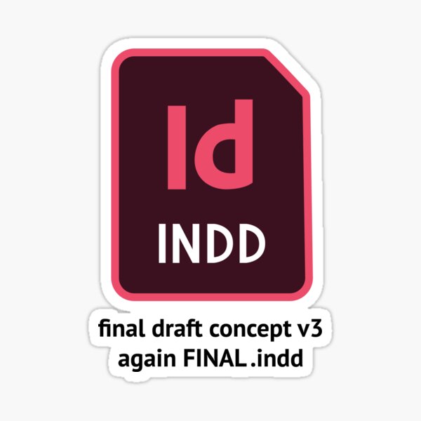 InDesign File Name 2 Sticker
