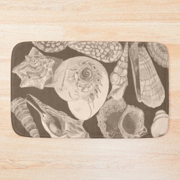 Item preview, Sea Shells Sepia Version designed and sold by Jan Palmer.