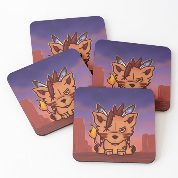 Item preview, Red XIII (but small and angry) designed and sold by MahouKoneko.