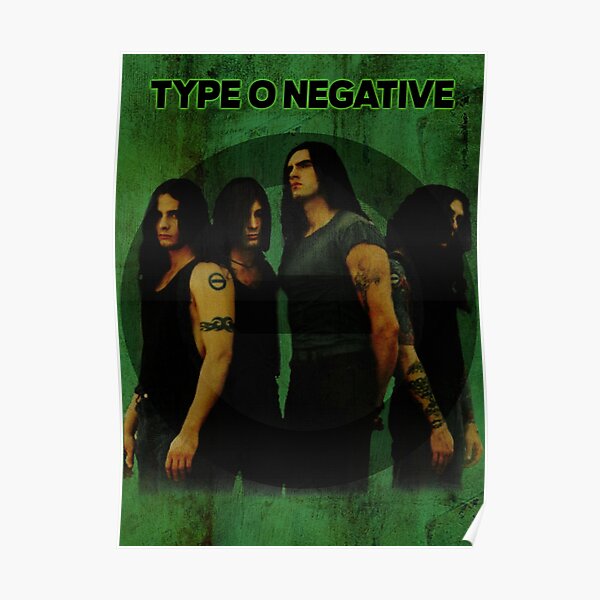 typ o negative poster