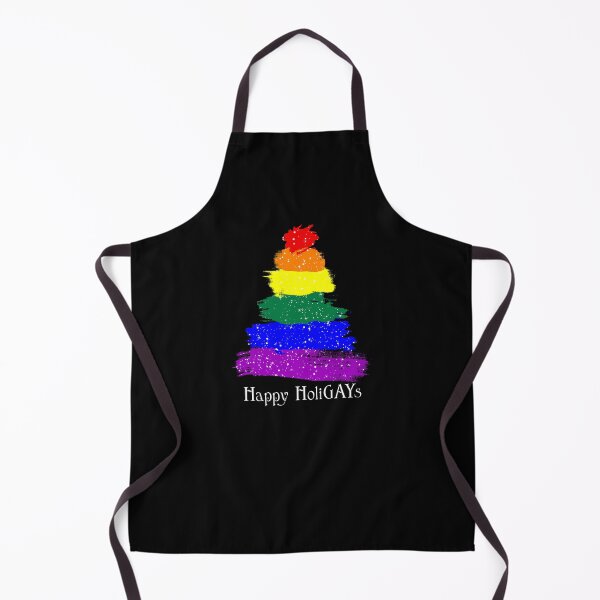 Item preview, Happy Holi-Gays LGBT Christmas Tree designed and sold by Patrick Hiller.