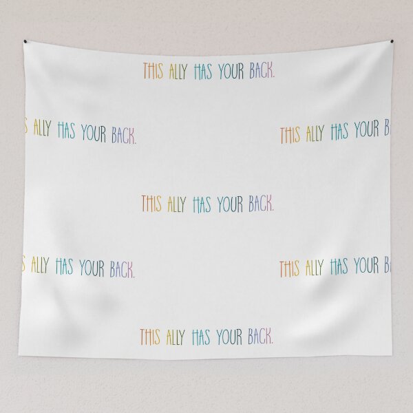 Item preview, This ally has your back! designed and sold by kayleetubbs.