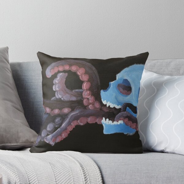 Item preview, Skull Octopus designed and sold by MrToastsArt.