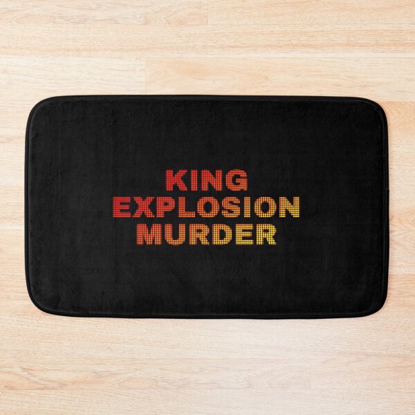 Item preview, KING EXPLOSION MURDER GRAPHIC designed and sold by heyjessicaho.