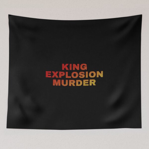 Item preview, KING EXPLOSION MURDER GRAPHIC designed and sold by heyjessicaho.