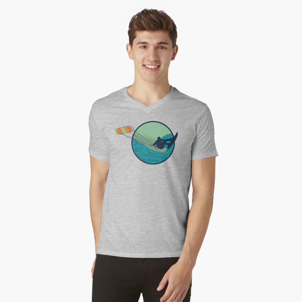 Artikel-Vorschau von T-Shirt mit V-Ausschnitt, designt und verkauft von CoolSilhouettes.