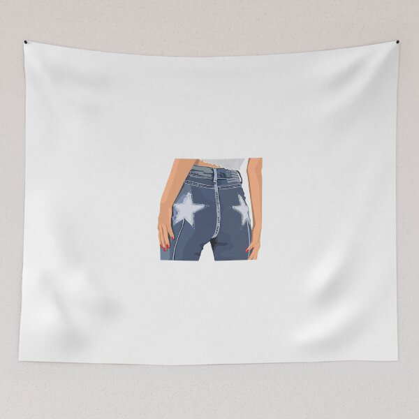Item preview, Star Jeans Illustration designed and sold by pgmdesigns.