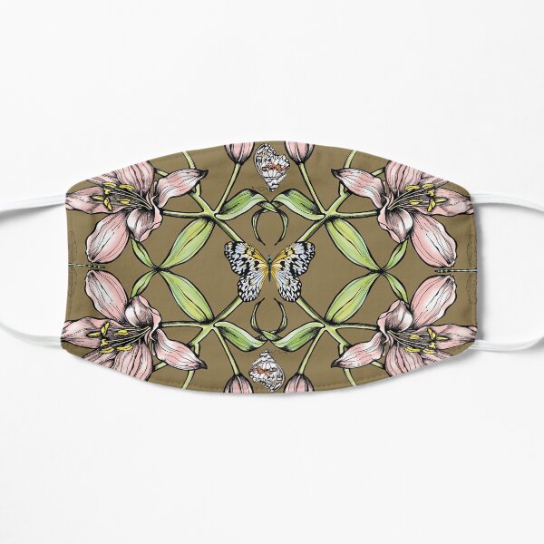 LILLIES, BUTTERFLIES & DRAGONFLIES Mask