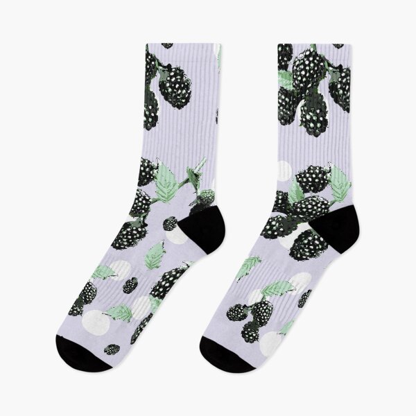 Artikelvorschau, Blackberry Print - Lavendel entworfen und verkauft von ChiffonFleur.