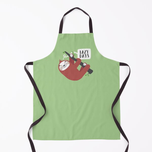 Item preview, Sleepy Lazy Sloth Days designed and sold by Cute and Funny Animal Art Designs.