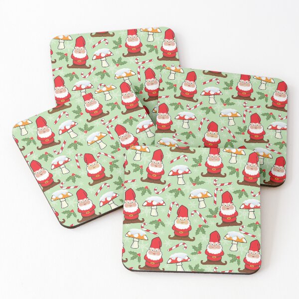 Item preview, Christmas Santa Gnomes Pattern designed and sold by ironydesigns.