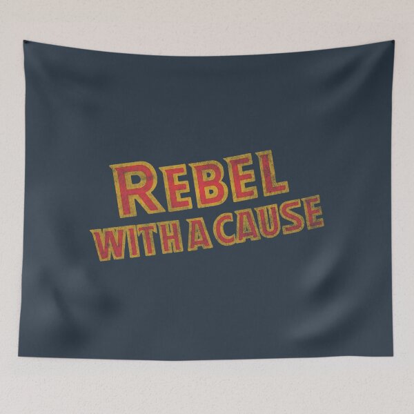 Item preview, rebel with a cause - v3 designed and sold by BrownWoodRobot.