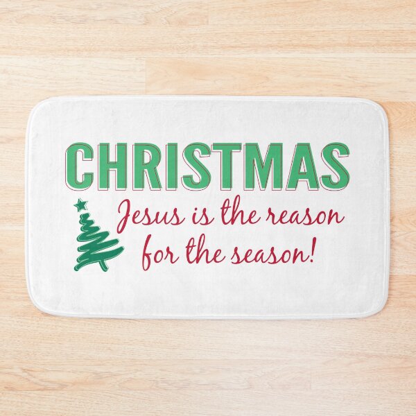 Artikelvorschau, Weihnachtsbaum - Jesus ist der Grund entworfen und verkauft von davetdesigns.