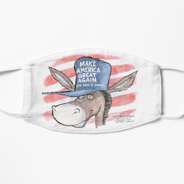 Make America Great Again! (In red, white and blue) Mask