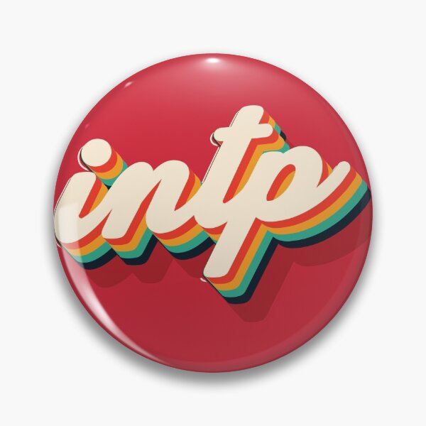 Item preview, INTP MBTI Type Arty Introvert Colorful designed and sold by RETROACTIVE SHOP.