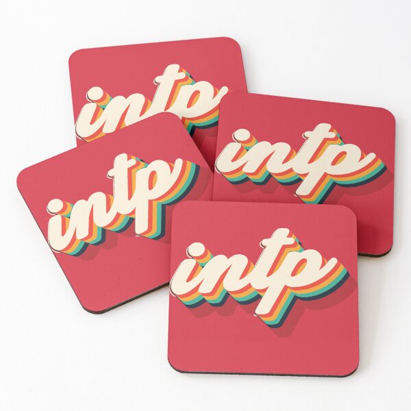 Item preview, INTP MBTI Type Arty Introvert Colorful designed and sold by RETROACTIVE SHOP.