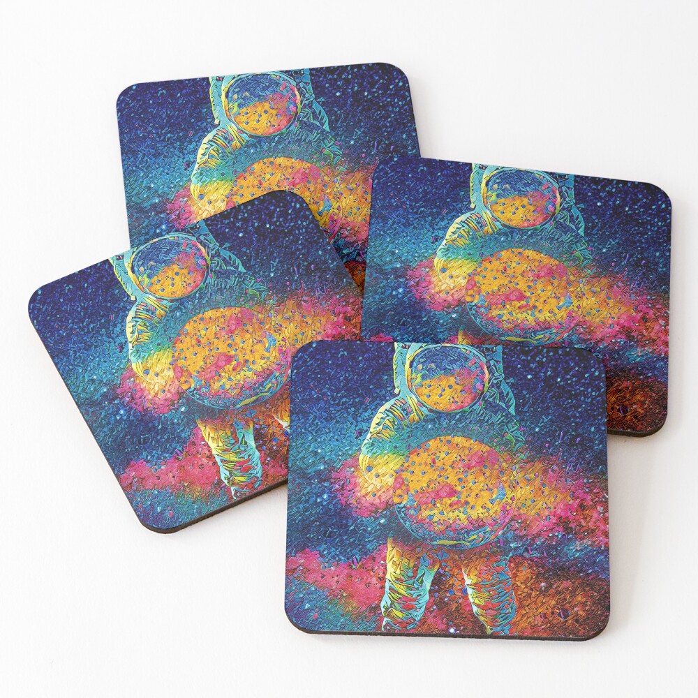 Item preview, Coasters (Set of 4) designed and sold by Thedopeart.