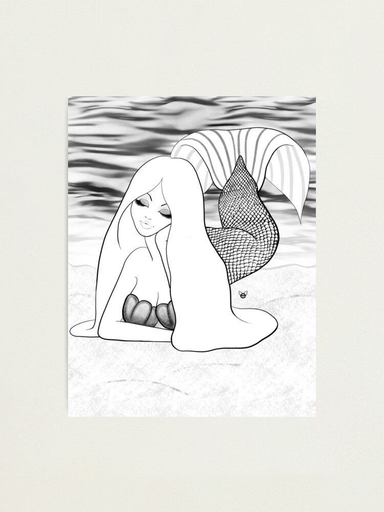 Alternate view of Mermaid Photographic Print