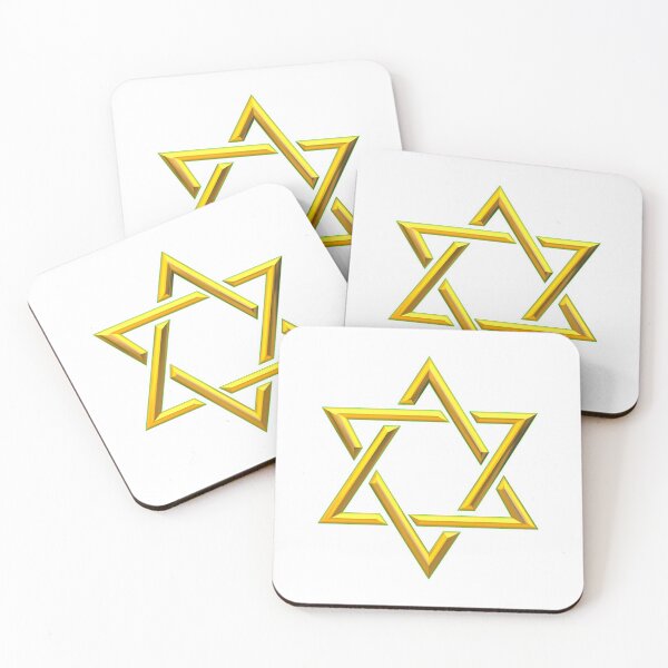Item preview, Golden Star of David Jewish Religious Symbol designed and sold by Artist4God.